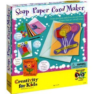 Creativity for Kids Soap Paper Occasion Card Maker Toys