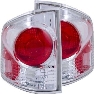 Anzo USA 211032 Chevrolet S10 3D Style Chrome Tail Light Assembly