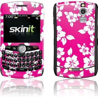 Pink and White skin for BlackBerry Curve 8330 Electronics