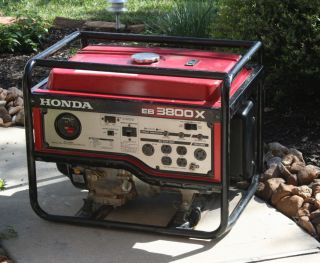 Honda EB3800X Industrial Portable Generator Great Price EB3800