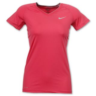 Nike Pro Fit Womens Tee Spark/Wolf Grey
