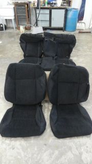   12 13 Honda CRV EX LX Factory installed OEM Cloth Seat covers Black