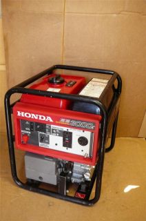 Honda EB3000C 3000 Watt 6 5 HP Generator Nice