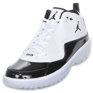 Jordan Mens Elements Basketball Shoe White/Black