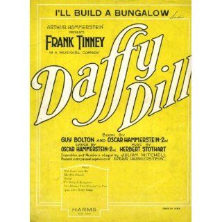 Ill Build a Bungalow Vintage 1922 Sheet Music from Arthur
