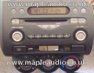 Honda Jazz Alpine MF622RV Radio Repair Service