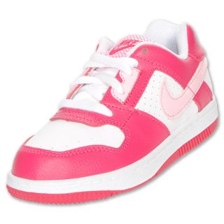 Nike Delta Force Toddler Shoes White/Voltage Cherry