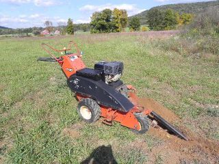 2005 Ditch Witch 1330 Honda Walk Behind Trencher Ride on 36 Bar