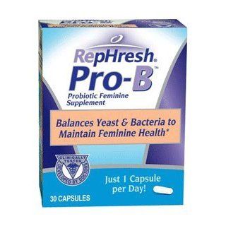 Rephresh Pro B probiotic feminine supplement capsules   30