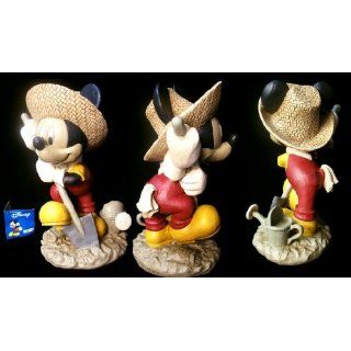 Garden Mickey Mouse W/ Shovel & Watering Can Home