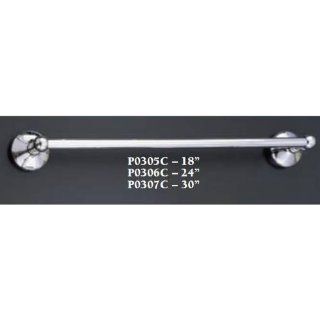 Sign of the Crab P0305S Supercoated Brass Sacramento 18 Towel Bar