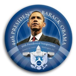 44th President Barack Obama INAUGURATION Photo Button   3
