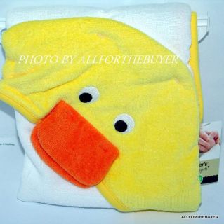  Duck Ducky Hooded Baby Bath Towel New