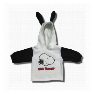 Baby Snoopy Smiling Fleece Hoodie with Ears for infants