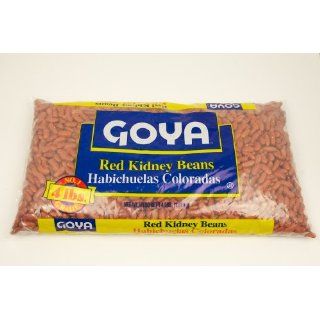 Goya Red Kidney Beans 4 Lb   Frijoles Colorados Grocery