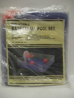  Childrens Swimming Pool with Basketball Backboard Rim Hoop Net