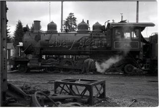 Rayonier #70 Jan 1962 Steam Logging RR Camp 3 Original Negatives WA
