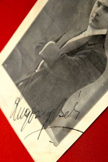 Bela Lugosi Dracula Original Signed 1910 Horror Vampire Autographed