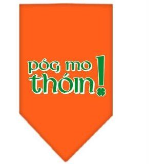 Pog Mo Thoin Screen Print Bandana Orange Large   Case Pack
