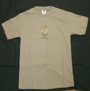 Horned Toad Lizard T Shirt New Adult Extra Large XL