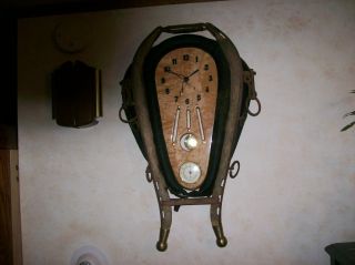 Vintage Horse Collar Clock