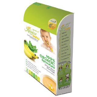 Xongdur Baby Instant Brown Rice Powder (Banana + Spinach) 120g. (20g
