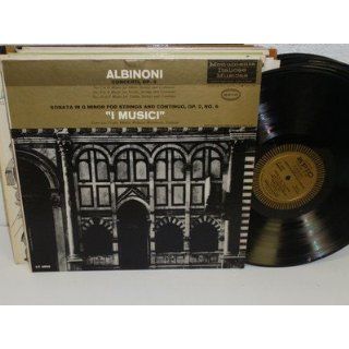 Albinoni Concerti Op.9/I Musici ROBERTO MICHELUCCI/ E.VAN
