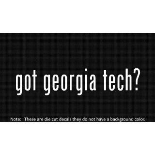 (2x) Got Georgia Tech Logo sticker vinyl decals