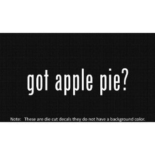 (2x) Got Apple Pie Logo sticker vinyl decals Everything