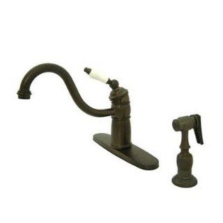 Heritage Singe Handle Centerset Kitchen Faucet with