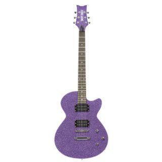 Debutante Rock Candy Guitar, Cosmic Purple Musical