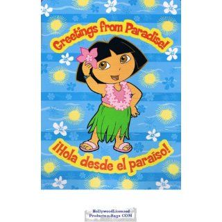 Dora the Explorer Twin Plush Blanket (Paradise) Twin Plush