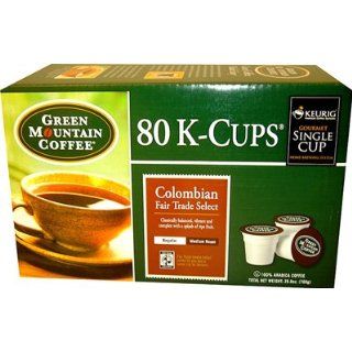   Green Mountain Colombian Coffee K Cups 80 pk.
