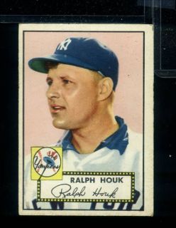 DH 1952 Topps 200 Ralph Houk New York Yankees