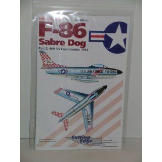 F 86 Sabre Dog Fighter Jet Part 2    Model Aircaft decals
