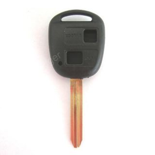 Uncut Replacement Blank Remote Key Shell Case Fob Fit Toyota Prado