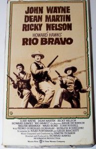 VHS Rio Bravo John Wayne Dean Martin Color