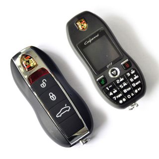 Car Key Shaped Sport Cell Phone Smallest Cell Phone Mobile Clear