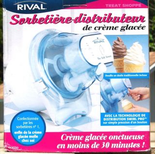 Rival GC8250 Soft Serve Ice Cream Maker