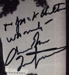 Senator Howard Metzenbaum Signed Original Autographed