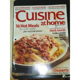   Cuisine at Home Issue No. 85 February 2011 