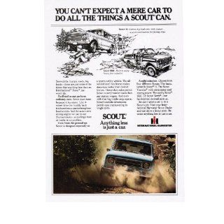 1979 IH Scout The Original SUV Ad Vintage Magazine
