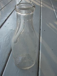Howes Dairy Milk Bottle 1 Quart Flint MI