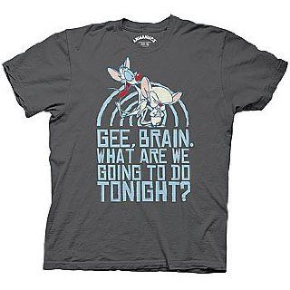 Animaniacs Pinky & The Brain Take Over T Shirt Clothing