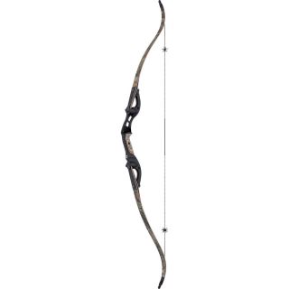 Hoyt Buffalo Traditional Recurve Bow 60 inch Black 40 Right Hand