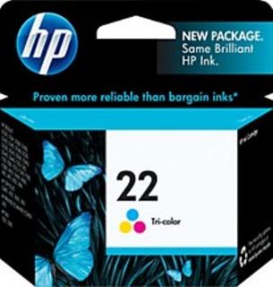 2012 Genuine HP 22 C9352A Color Ink Deskjet D1560 D2330 D2360 F340