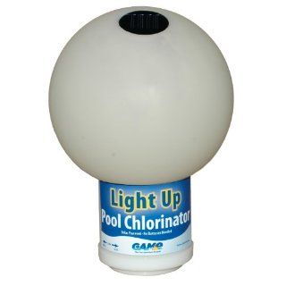 GAME 9002 Solar Light Up Globe Pool Chlorinator Patio