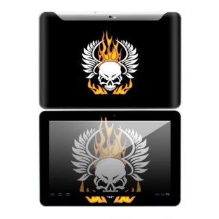 Flame Skull Design Decorative Skin Cover Decal Sticker for