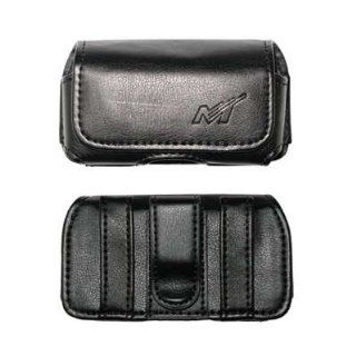 Premium Horizontal Leather Carrying Case Pouch for Samsung