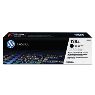 Genuine HP LaserJet Toner Cartridge Black 128A CE320A 884420854500